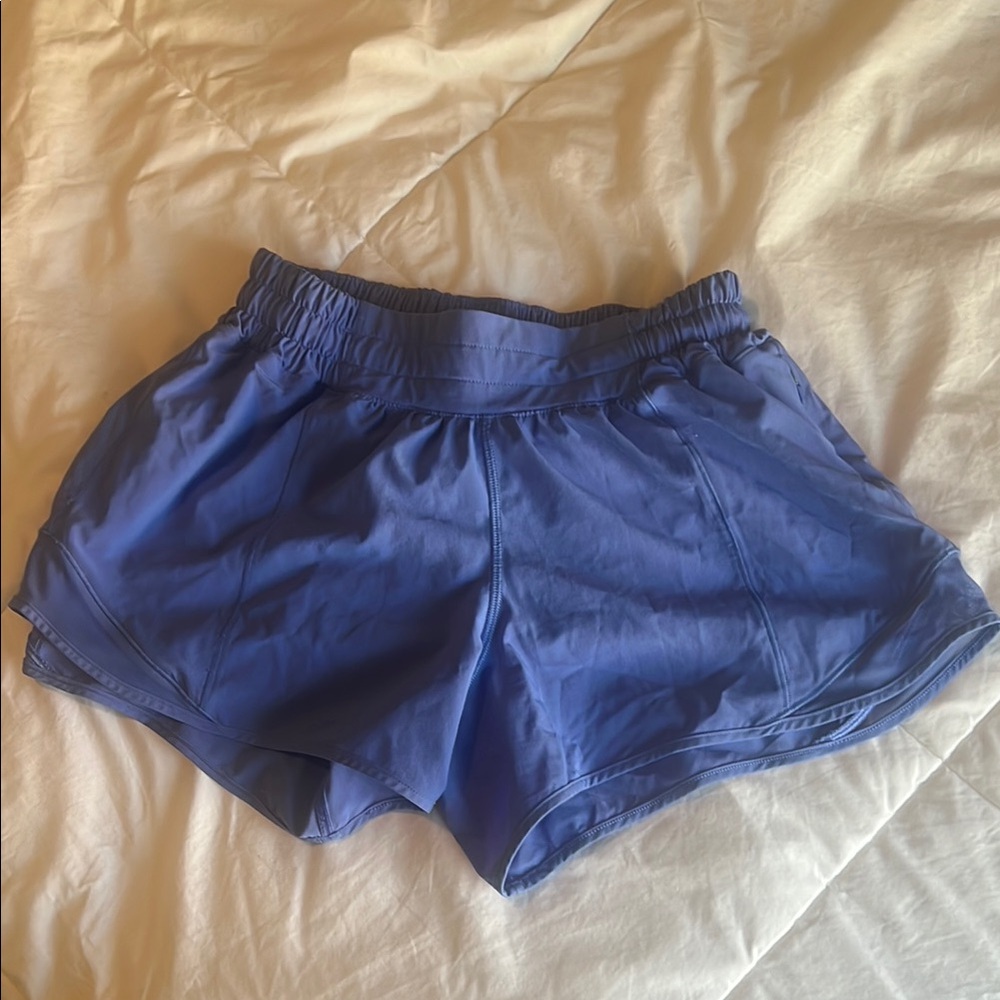 Lululemon Blue Hotty Hot Shorts